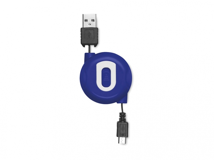 Retractable USB cable