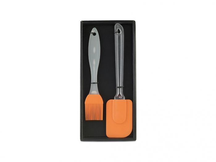 Silicone spatula and brush