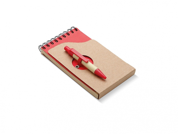 Note book with pen