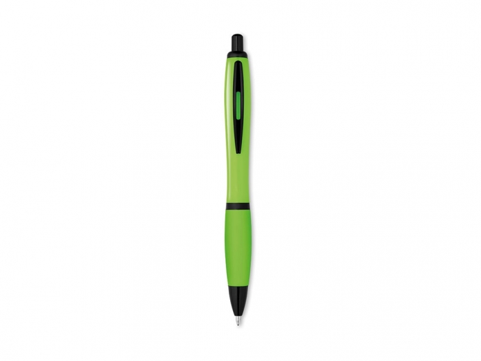 Retractable plastic ball pen