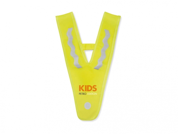 Children vest in triangle shape