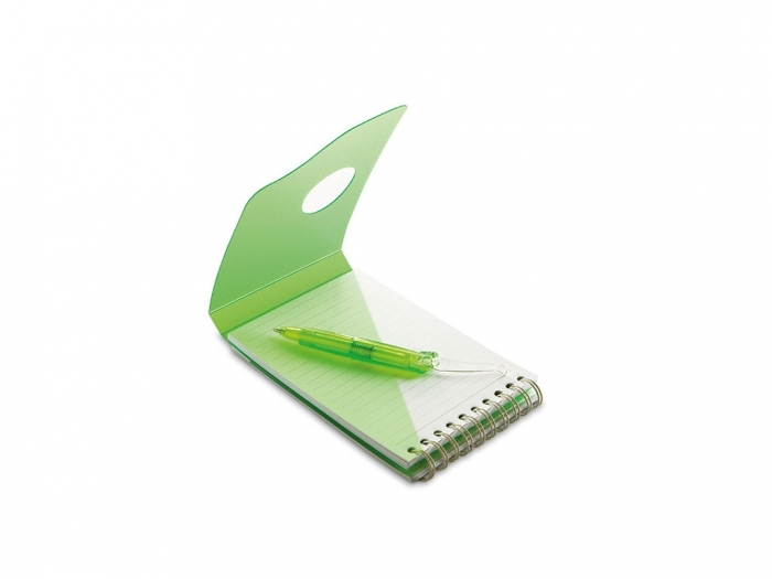 Notebook with pen