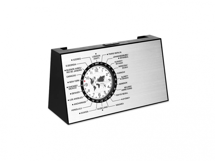 Spinning desk World time clock