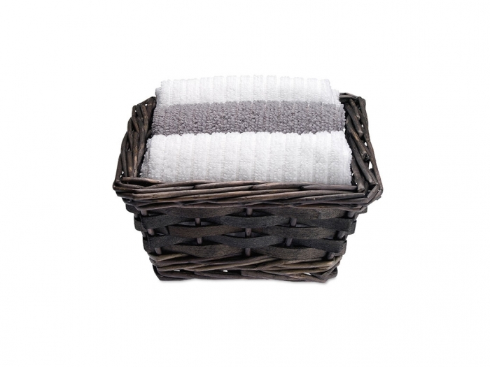 Towels in basket