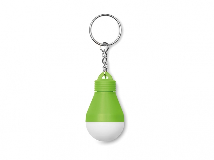 Light bulb key ring