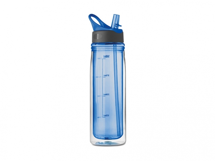 Double wall drinking bottle