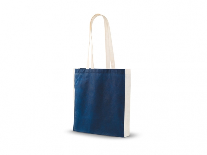 Shopping bag in nonwoven material