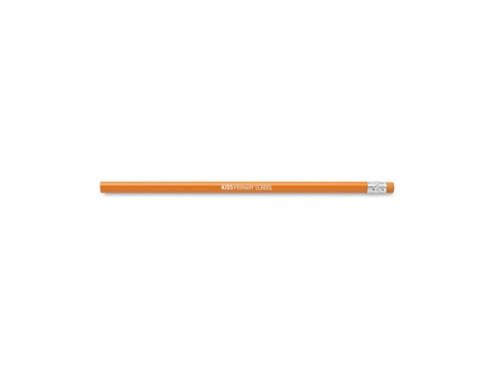 wooden pencil with eraser