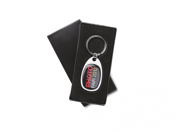 Metal key ring for doming