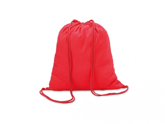 Drawstring bag in cotton