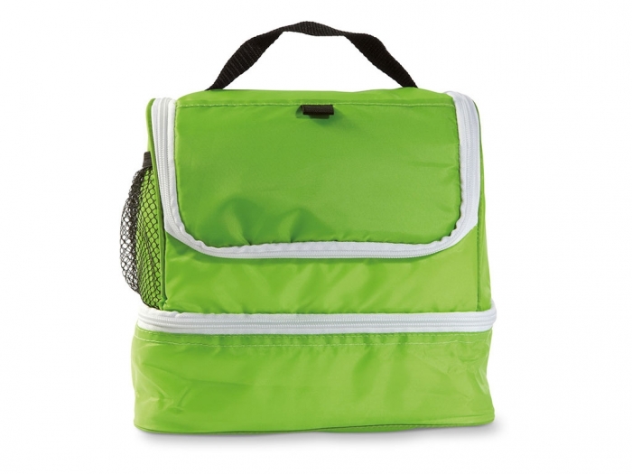 Cooler bag with 2 compartment