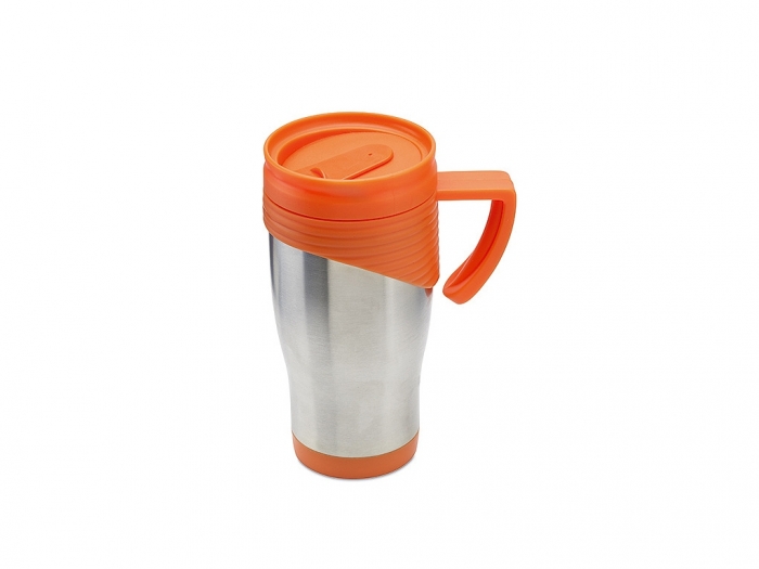 Stainless steel travel mug