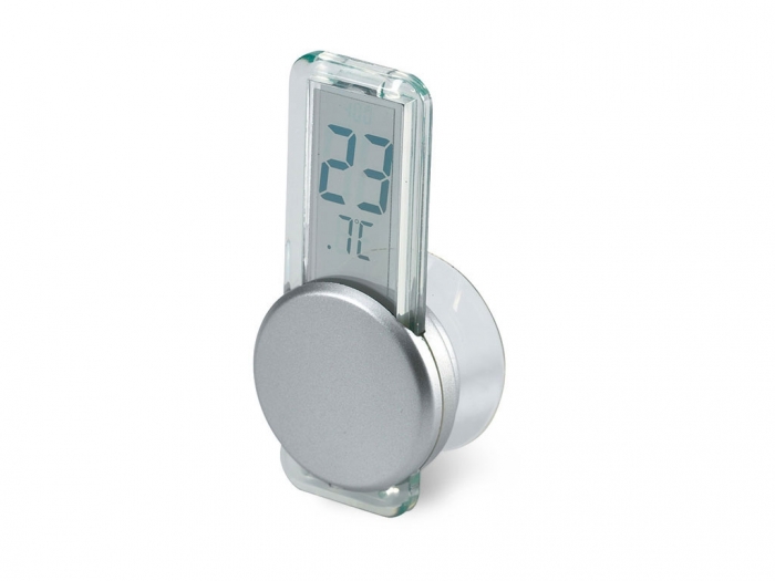 Thermometer with suction cup