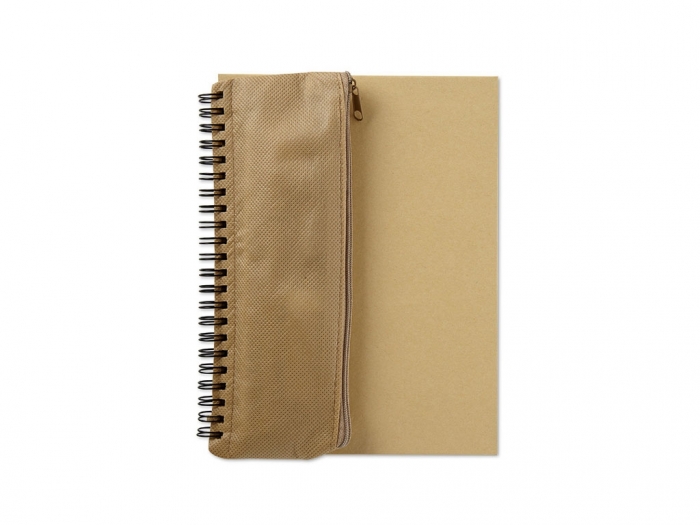 Notebook with pencilcase