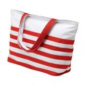 Bicolour beach bag