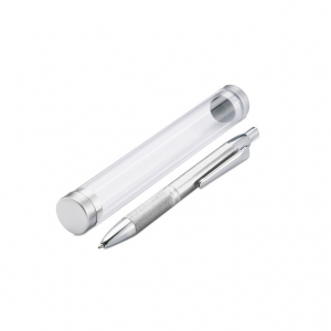 Retractable aluminium ball pen