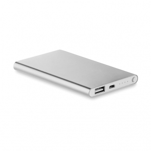 Flat power bank 4000 mAh