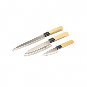 Japanese style knife set