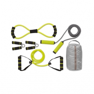 Fitness set in pouch