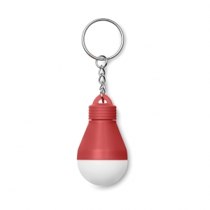 Light bulb key ring