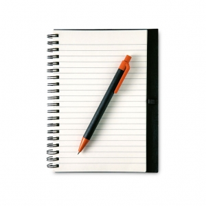 Notebook lined paper