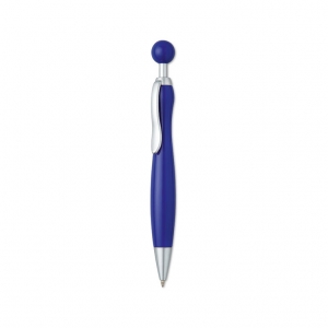 Plastic push type ball pen