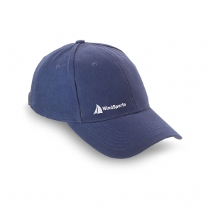 Baseball cap with adjustable rear strap