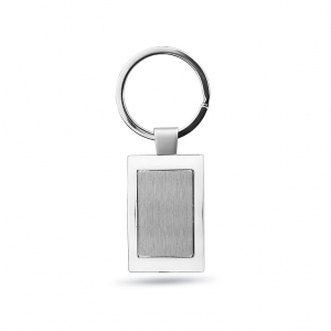 Metal Rectangular Key Ring