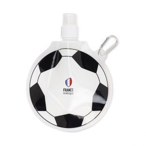 Football shape foldable bottle