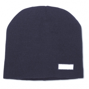 Double layer acrylic knitted beanie cap