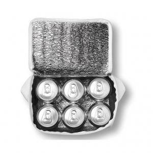 Aluminium foil cooler bag 6 cans