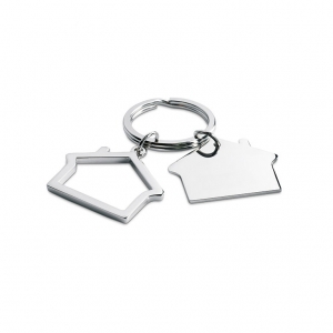 House Shape Key Ring