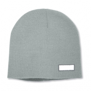 Double layer acrylic knitted beanie cap