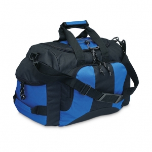 Sport bag with 3 lateral zipper compartments