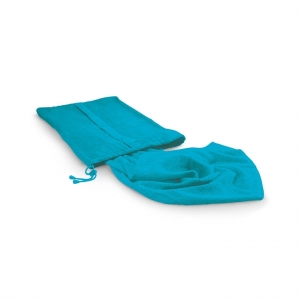 Beach towel with bag