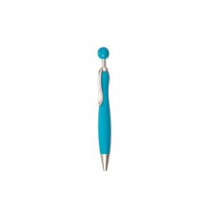 Plastic push type ball pen