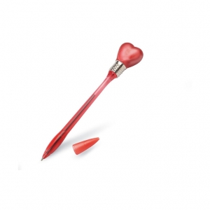 Ball Pen with Heart Shaped