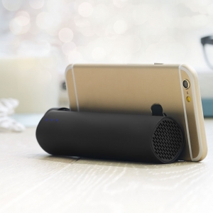 Power bank with speaker