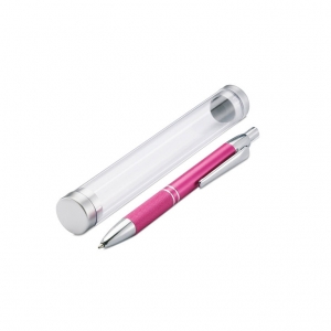 Retractable aluminium ball pen