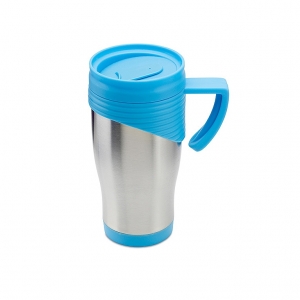 Stainless steel travel mug