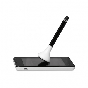Stylus pen with cleaner & stand