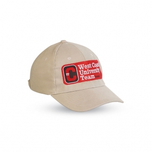 Baseball cap with adjustable rear strap