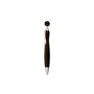 Plastic push type ball pen