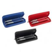 Metal ball and roller pen set