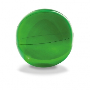 Beach ball in transparent PVC