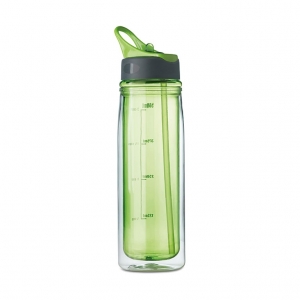 Double wall drinking bottle