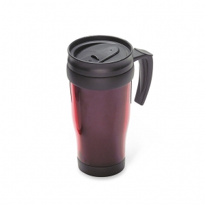 Plastic travel mug