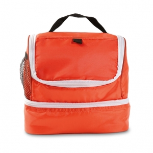 Cooler bag with 2 compartment