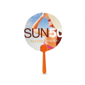 Manual hand fan