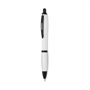 Retractable plastic ball pen